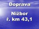 Transport Berounka - Nižbor r.km 43,1
