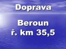 Transport Berounka - Beroun r.km 35,5