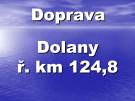 Transport Berounka -  Dolany r.km 124,8